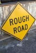 画像1: dp-210201-19 Road Sign "ROUGH ROAD" (1)