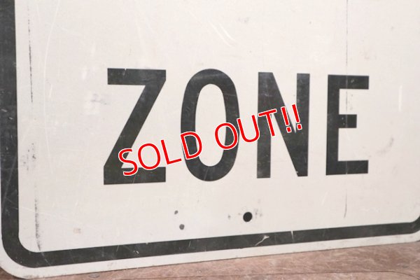 画像4: dp-210201-18 Road Sign "END SPEED ZONE"
