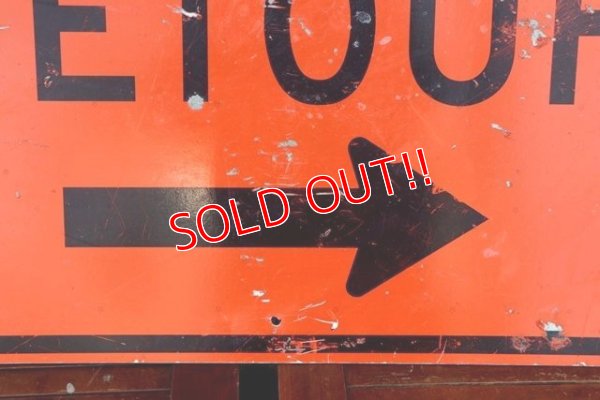 画像4: dp-210201-32 Road Sign "DETOUR"