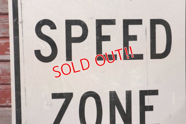 画像3: dp-210201-18 Road Sign "END SPEED ZONE"