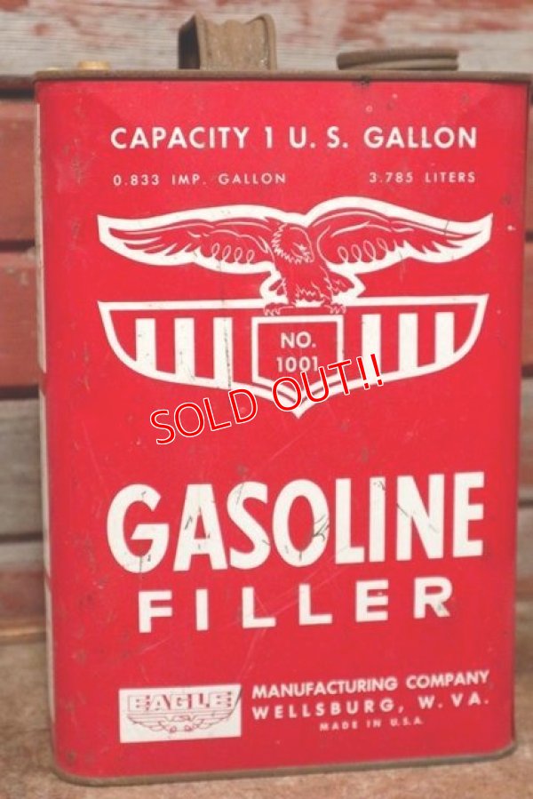 画像2: dp-210201-63 EAGLE / Vintage One U.S.Gallon Gasoline Can