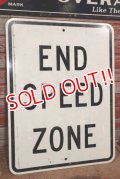 dp-210201-18 Road Sign "END SPEED ZONE"