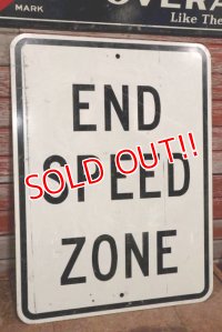 dp-210201-18 Road Sign "END SPEED ZONE"