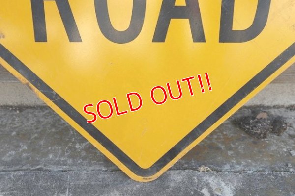 画像4: dp-210201-19 Road Sign "ROUGH ROAD"