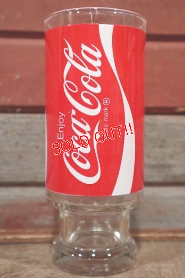 画像1: gs-210201-13 Coca Cola / 1980's〜 Glass Tumbler