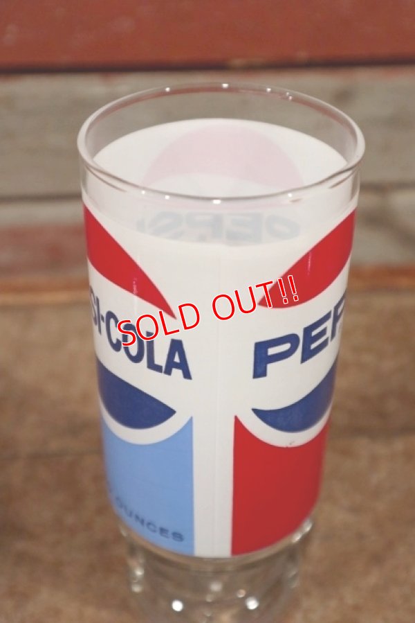 画像4: gs-210201-14 PEPSI COLA / 1980's〜 Glass Tumbler