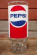 画像1: gs-210201-14 PEPSI COLA / 1980's〜 Glass Tumbler (1)