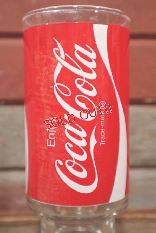 画像3: gs-210201-13 Coca Cola / 1980's〜 Glass Tumbler