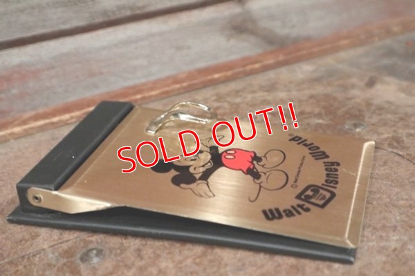 画像3: ct-210201-25 Mickey Mouse / Disneyland 1970's Memo Pad