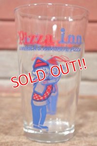 gs-200610-01 PIZZA INN / JOJO 1980's Glass Tumbler