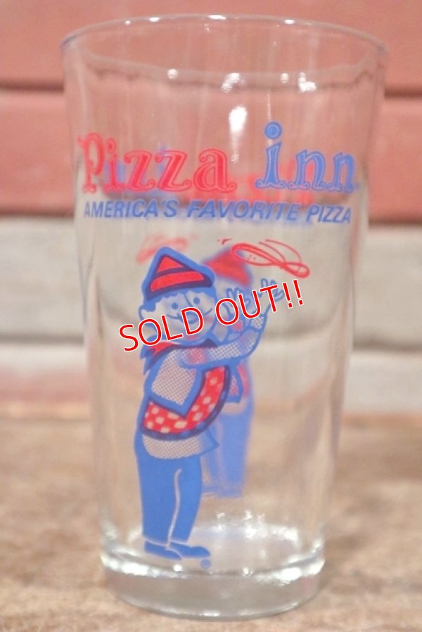 画像1: gs-200610-01 PIZZA INN / JOJO 1980's Glass Tumbler