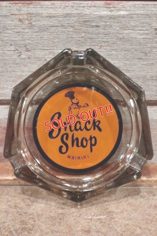 画像1: dp-210201-32 Snack Shop WAIKIKI / Vintage Ashtray