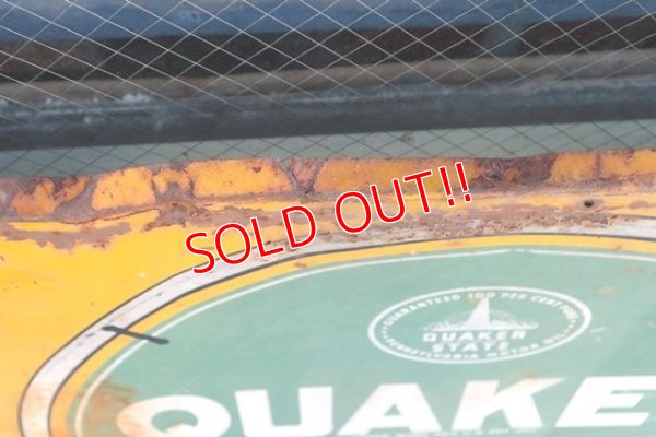 画像9: dp-201201-37 QUAKER STATE / Buy Quality 1960's Huge Sign