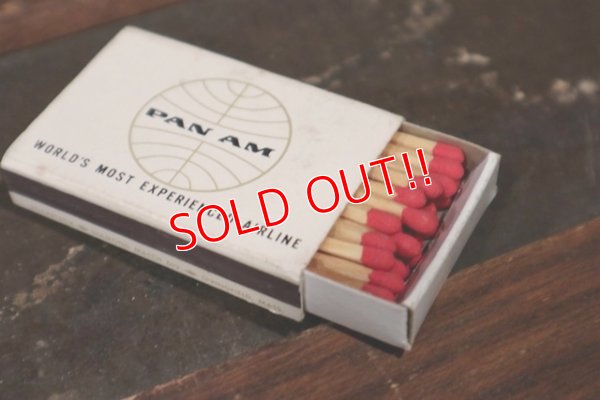画像6: dp-201114-42 PAN AM / Vintage Match Box