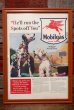 画像1: dp-210301-07 Mobil / The Saturday Evening Post Vintage Advertisement (15) (1)