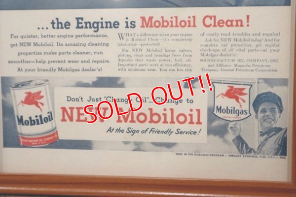 画像2: dp-210301-07 Mobil / The Saturday Evening Post Vintage Advertisement (27)