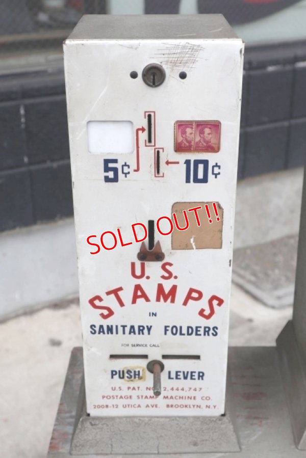 画像2: dp-201114-41 U.S. STAMPS / 1960's Vending Machine