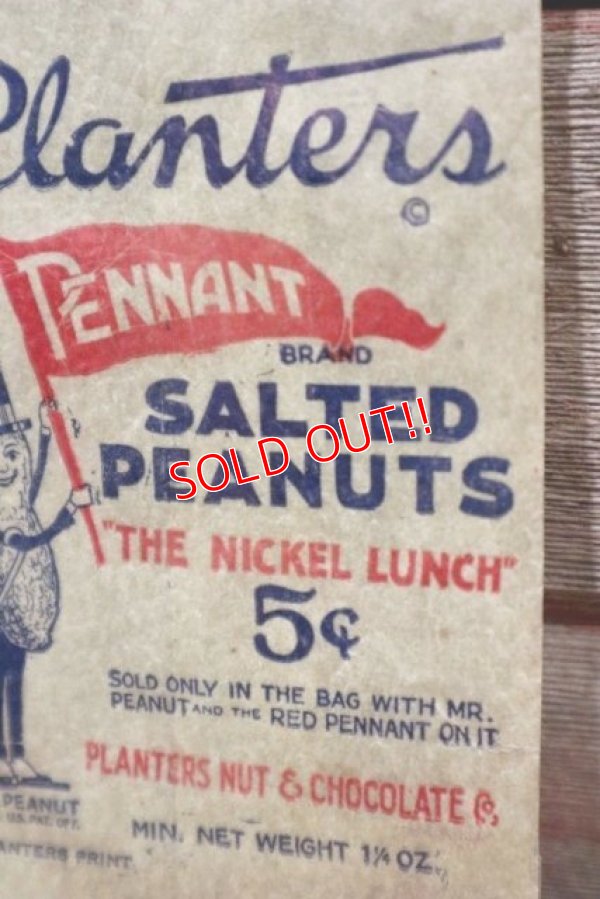 画像3: ct-210301-01 PLANTERS / MR.PEANUT 1950's〜Paper Bags