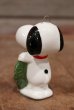 画像3: ct-210301-15 Snoopy / Determined 1975 Ornament "Wreath" (A) (3)
