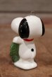 画像3: ct-210301-15 Snoopy / Determined 1975 Ornament "Wreath"  (3)