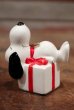 画像3: ct-210301-15 Snoopy / Determined 1975 Ornament "Present Box" (D)