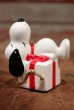 画像3: ct-210301-15 Snoopy / Determined 1975 Ornament "Present Box" (B)