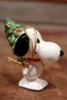 画像2: ct-210301-15 Snoopy / Determined 1975 Ornament "Christmas Tree"  (2)