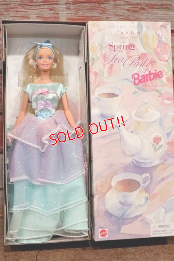 画像1: ct-210101-22 Barbie / AVON Special Edition 1997 Spring Tea Party Doll