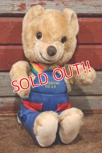 ct-210301-11 Knickerbocker 1980's Sunshine Bear Plush Doll