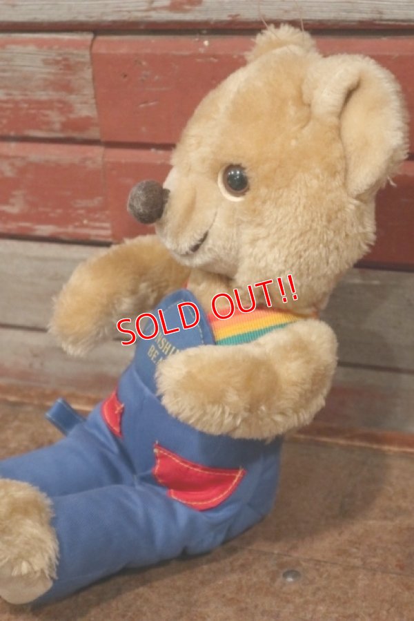 画像4: ct-210301-11 Knickerbocker 1980's Sunshine Bear Plush Doll