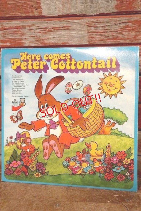 画像1: ct-201201-39 Here comes Peter Cottontail / 1975 Record