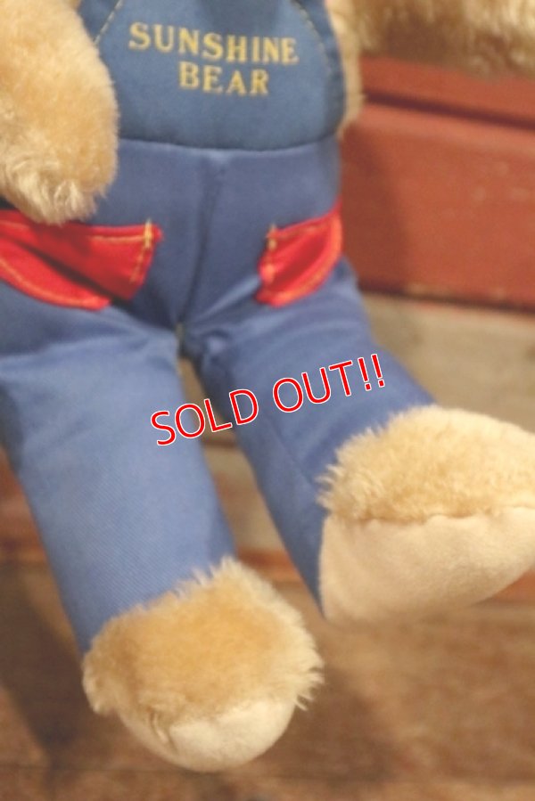 画像3: ct-210301-11 Knickerbocker 1980's Sunshine Bear Plush Doll