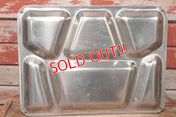 画像5: dp-210301-20 1951 Stainless Food (Mess) Tray