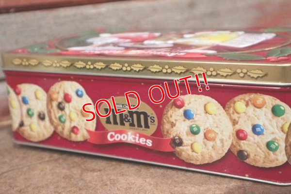 画像3: ct-210301-09 Mars / m&m's Cookies 2000's "Happy Holidays" Tin Can