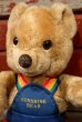 画像2: ct-210301-11 Knickerbocker 1980's Sunshine Bear Plush Doll (2)