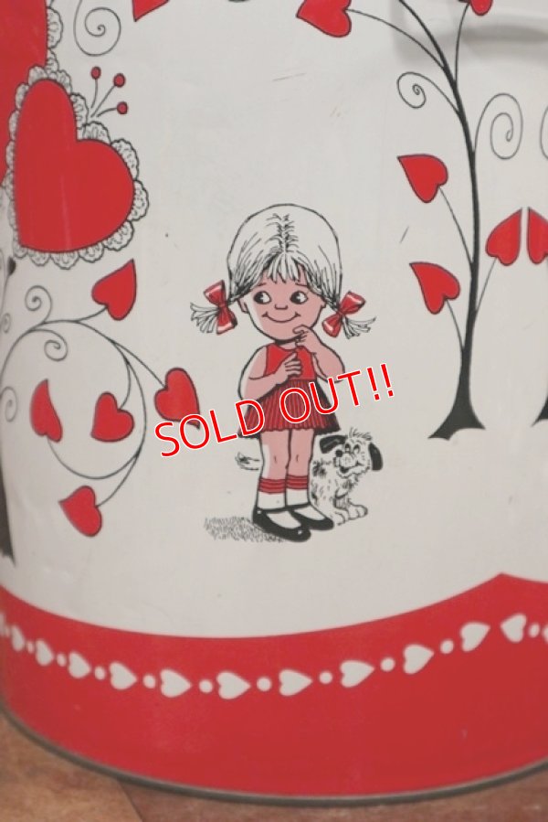 画像3: ct-210301-12 Boy & Girl / Vintage Tin Can