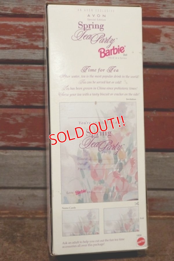 画像9: ct-210101-22 Barbie / AVON Special Edition 1997 Spring Tea Party Doll