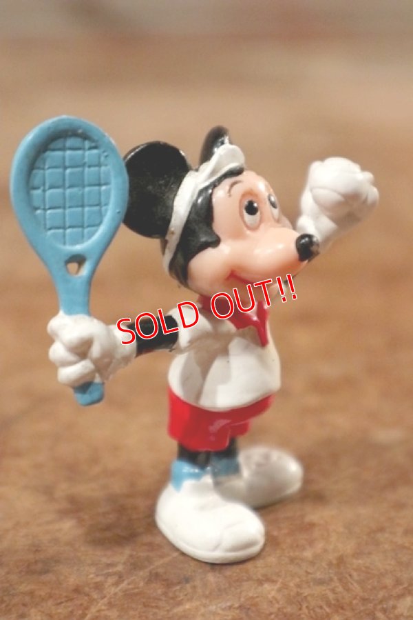 画像2: ct-141209-77 Mickey Mouse / PVC Figure "Tennis"