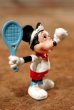 画像2: ct-141209-77 Mickey Mouse / PVC Figure "Tennis" (2)