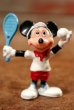 画像1: ct-141209-77 Mickey Mouse / PVC Figure "Tennis" (1)