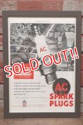 dp-200701-56 AC SPARK PLUGS / The Saturday Evening Post 1940's Advertisement