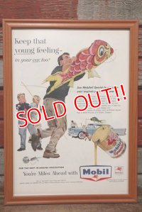 dp-210301-07 Mobil / The Saturday Evening Post Vintage Advertisement (40)