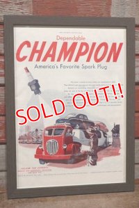 dp-200701-56 CHAMPION SPARK PLUGS / The Saturday Evening Post 1948 Advertisement
