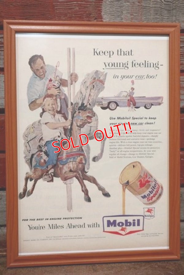 画像1: dp-210301-07 Mobil / The Saturday Evening Post Vintage Advertisement (31)