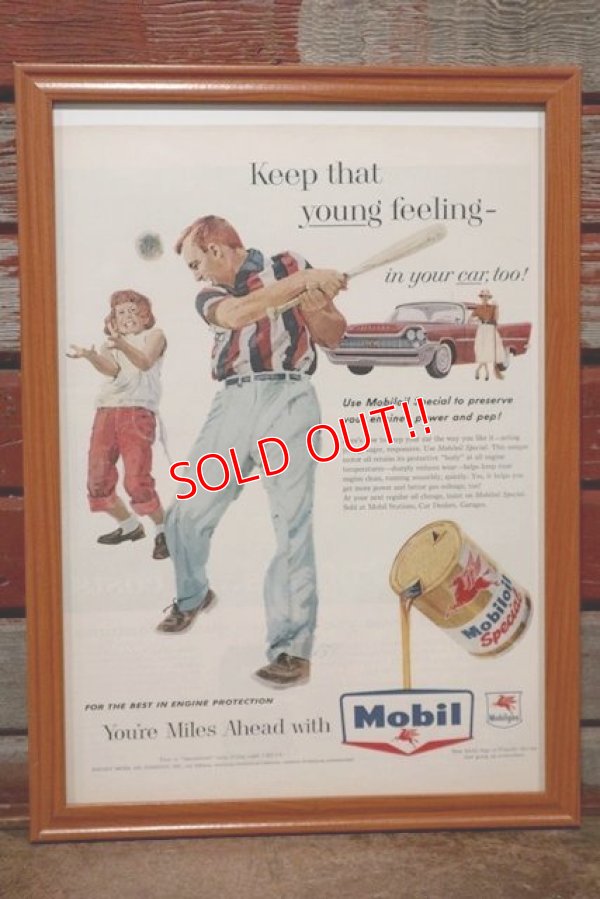 画像1: dp-210301-07 Mobil / The Saturday Evening Post Vintage Advertisement (37)