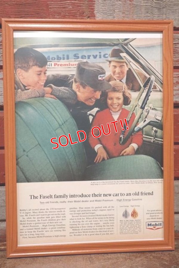 画像1: dp-210301-07 Mobil / The Saturday Evening Post Vintage Advertisement (39)