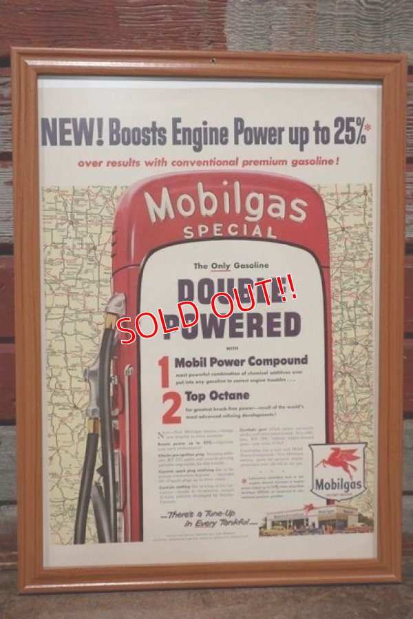 画像1: dp-210301-07 Mobil / The Saturday Evening Post Vintage Advertisement (63)