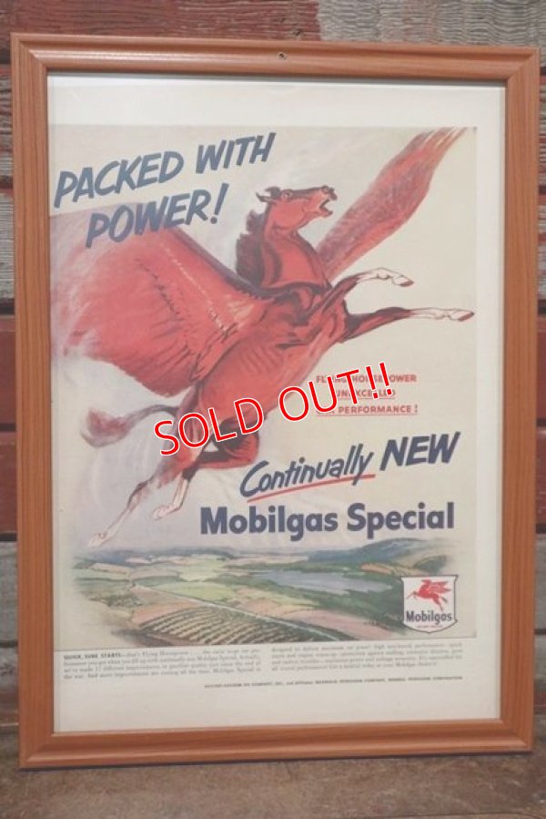 画像1: dp-210301-07 Mobil / The Saturday Evening Post Vintage Advertisement (62)