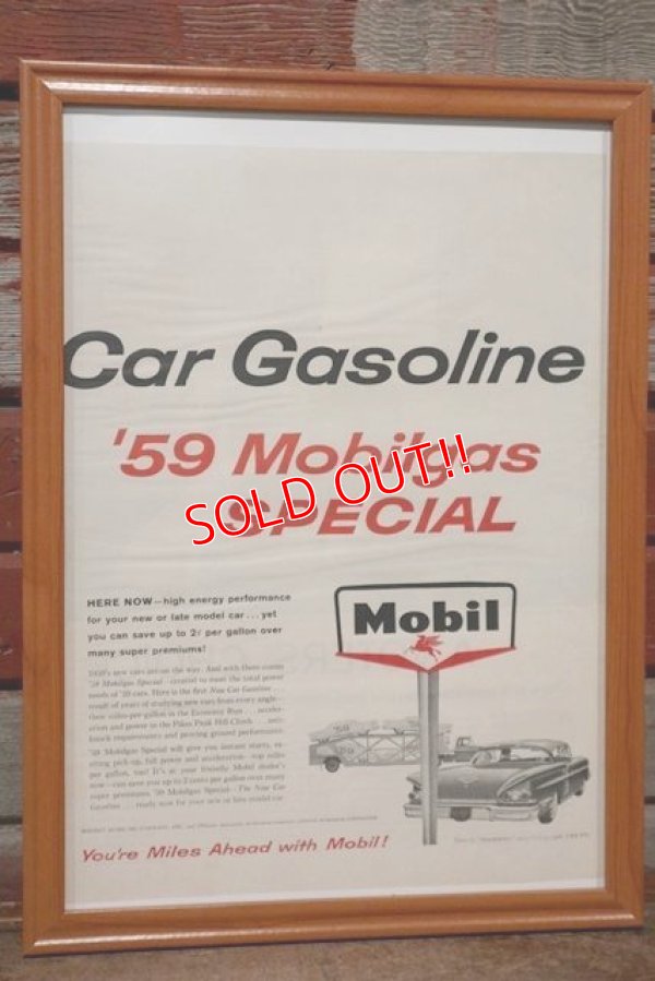 画像1: dp-210301-07 Mobil / The Saturday Evening Post Vintage Advertisement (49)