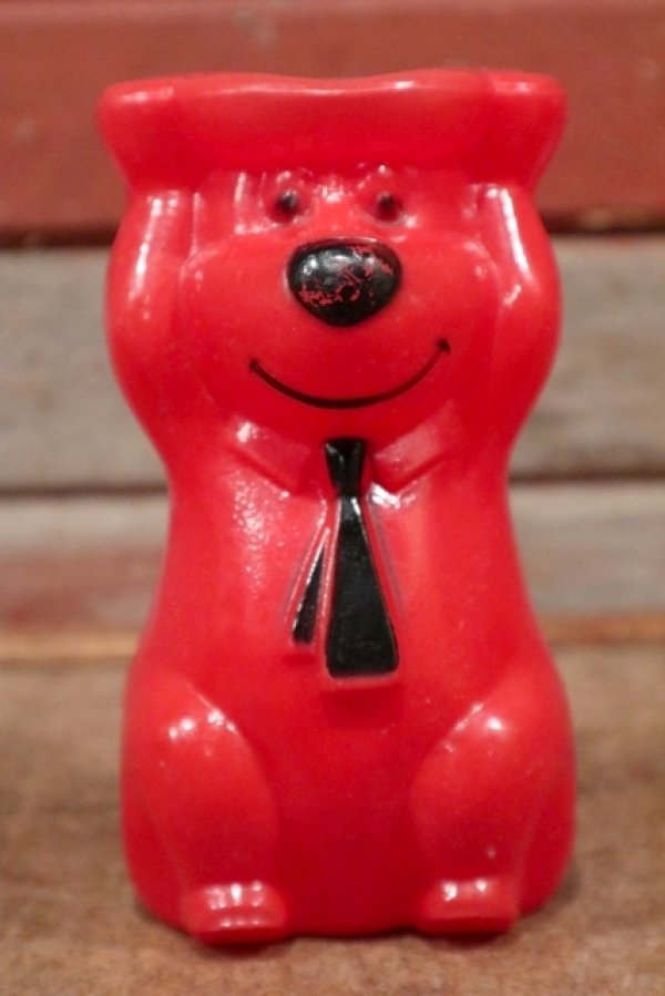 画像1: ct-210301-19 Yogi Bear / 1960's Stackable Toy (Red)